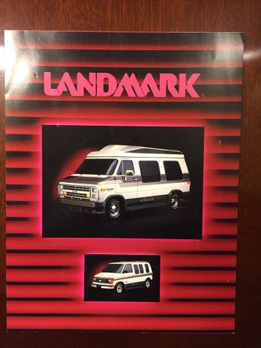 Försäljningsbroschyr Chevrolet Landmark 1991