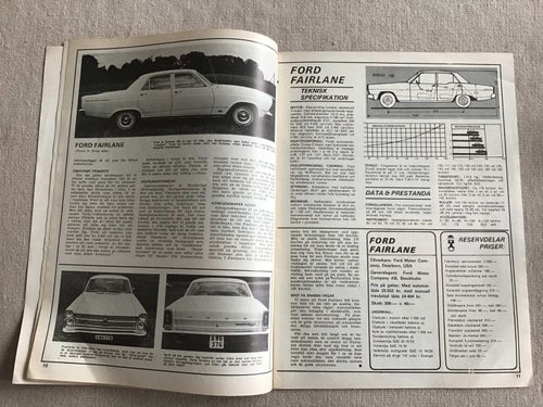 TEKNIK FÖR ALLA NR 19 1966 FORD FAIRLANE,DYKNING,NORLIGHT BÅT,SAAB V4,DYK