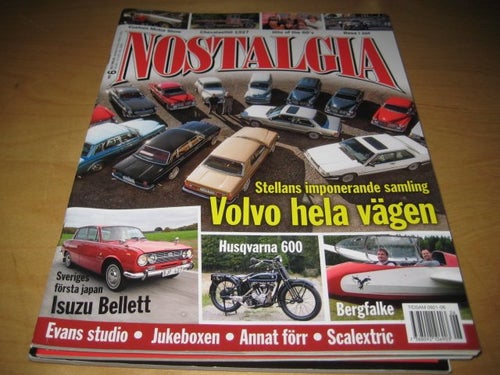 NOSTALGIA NR 6 2017. ISUZU BELLETT , HUSQVARNA 600, M.M. NY!