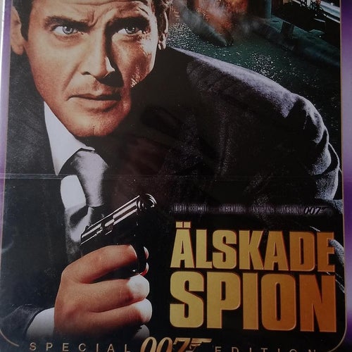 Älskade spion, INPLASTAD, Dvd