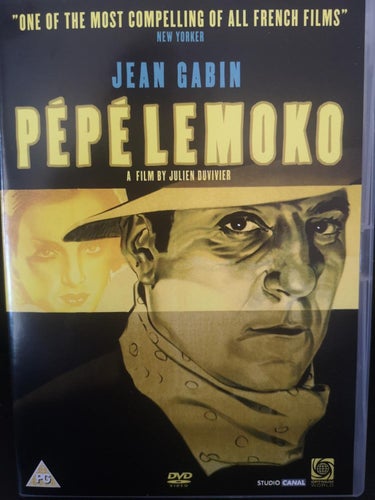 Pepe från Marseille (1937) Julien Duvivier med Jean Gabin, Mireille Balin