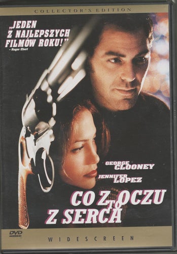 DVD - OUT OF SIGHT - MED GEORGE CLOONEY & JENNIFER LOPEZ