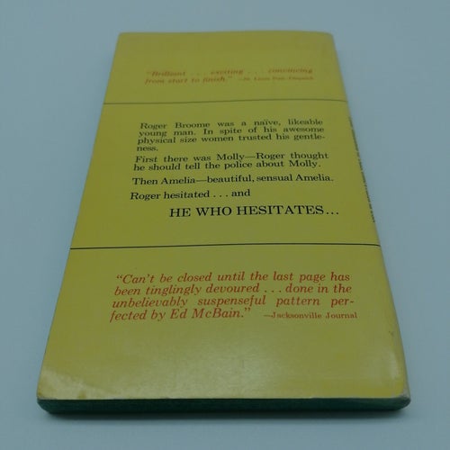 Ed McBain - He Who Hesitates - Dell 1966