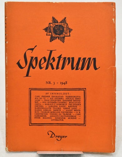 Spektrum : litteratur, kunst, samfundsspøsmål, Nr 3 -1948
