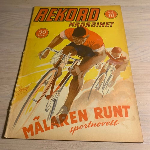 Tidningen Rekord Rekordmagasinet 1944 nr 18 - (baksidan saknas)