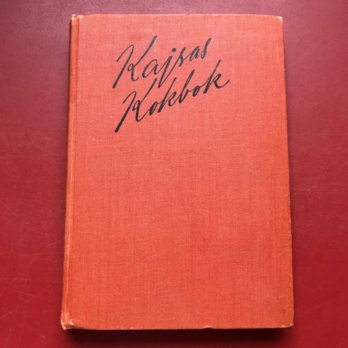 KAJSAS KOKBOK Karin Fransén Astrid Knudsen 1936