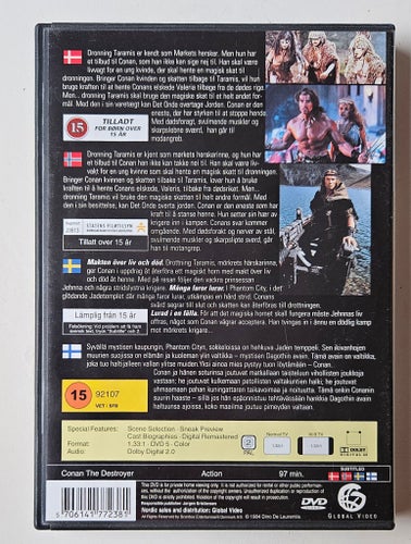 Conan - The Destroyer ( A. Schwarzenegger -DVD)