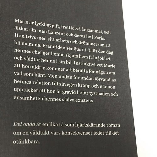 Ines Bayard - Det Onda - 1a upplaga - Helt NY!