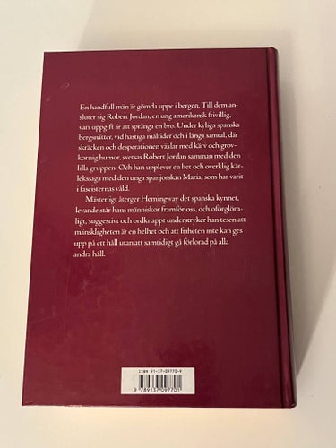 Klockan klämtar för dig - Ernest Hemingway