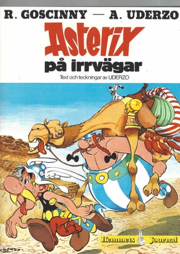 Asterix på Irrvägar skick fn