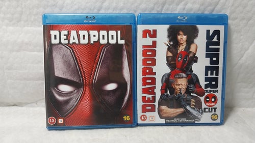 Deadpool 1 & 2 Blu-ray