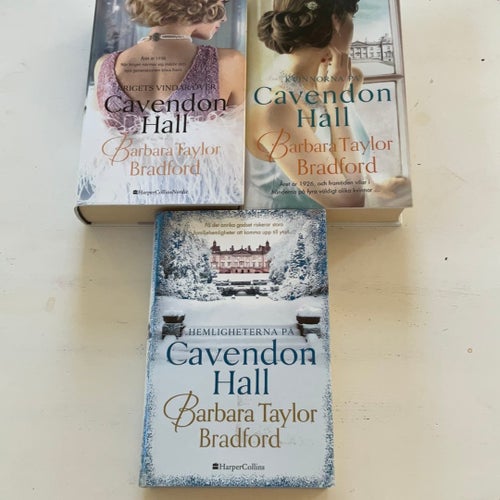Cavendon Hall av Barbara Taylor Bradford, bok 2-4