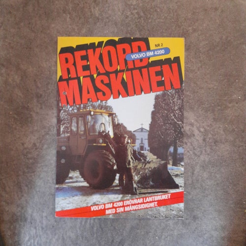 Rekordmaskinen Volvo BM Lastmaskin 4200 Nr 2