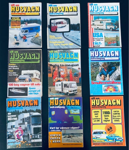 Allt om Husvagn och Camping årg. 1979