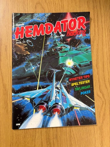 Svenska Hemdator Hacking Tidning N:4 1987