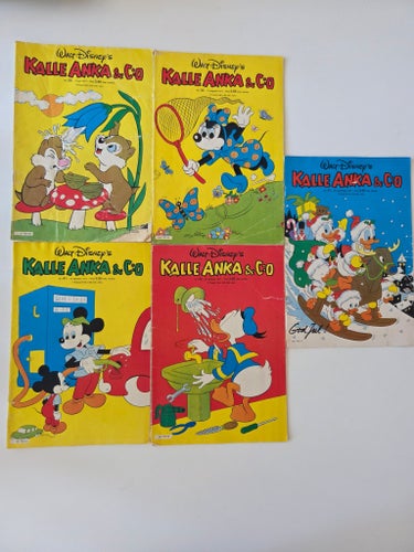 Kalle Anka & C:o, Walt Disney's, 1977