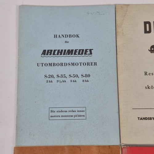 7st manualer - Reservdelskataloger - Katalog - Volvo Penta - Archimedes