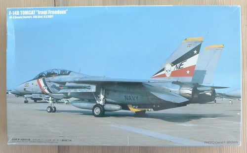 Fujimi 1/72 F-14D Tomcat “Iraqi Freedom”, VF-2 Bounty Hunters CAG Bird, US Navy