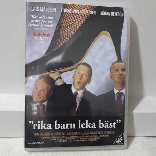 Rika Barn Leka Bäst DVD Claes Månsson Tomas von Brömssen Johan Ulveson