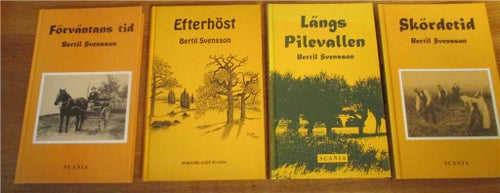 4 böcker om Skåne av Bertil Svensson