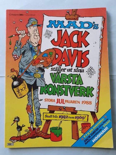 MAD's Jack Davis ställer ut sina värsta konstverk
