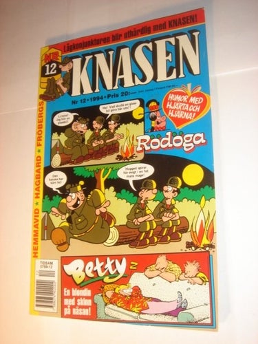 KNASEN (svensk) NY OLÄST Nr 12 1994