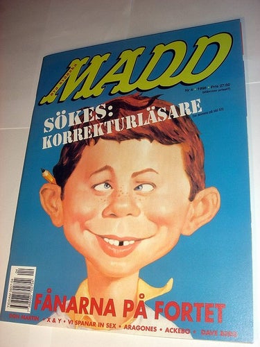 MAD (svensk) NY OLÄST Nr 4 1997 FÅNGARNA PÅ FORTET
