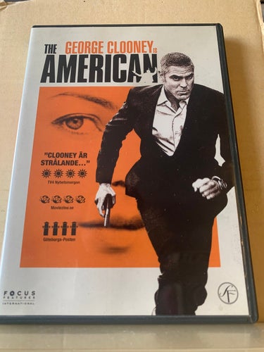 The American, dvd
