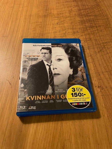 Kvinnan i guld - Helen Mirren, Ryan Reynolds - Blu-ray
