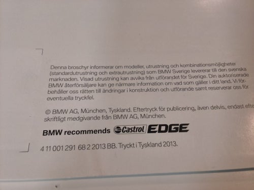 BMW 2-serie Coupé Broschyr