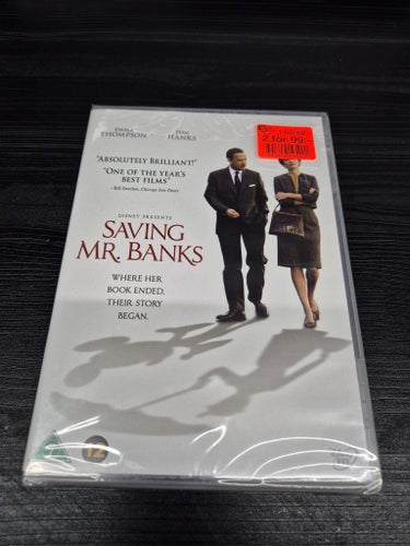 Saving Mr. Banks DVD – Inplastad – Tom Hanks