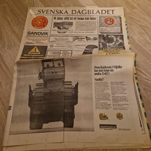 Svenska Dagbladet från 1966