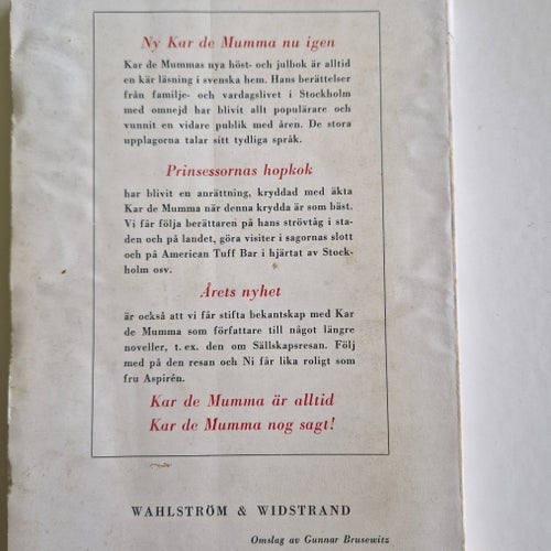 Prinsessornas hopkok av Kar de Mumma, 1953