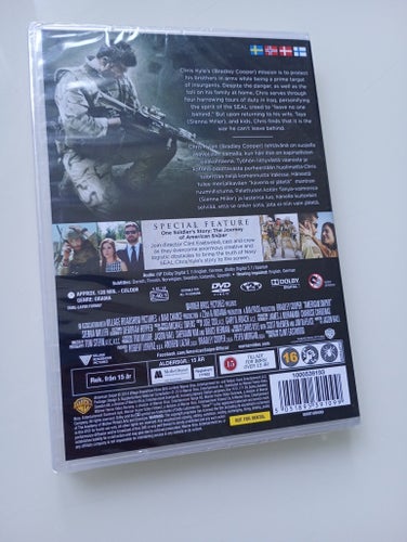 *Ny inplastad* American Sniper (2014 Clint Eastwood)