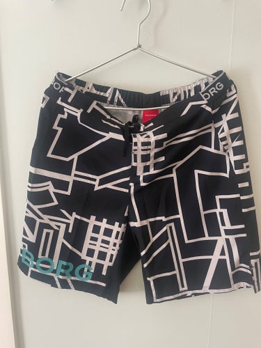 Björn Borg svarta badshorts, storlek M nyskick!