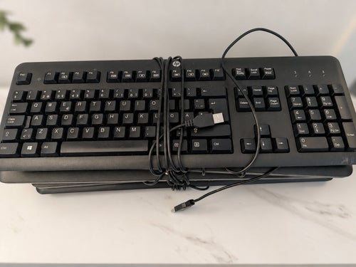 10 tangentbord HP USB & Acer PS/2 – nordisk layout