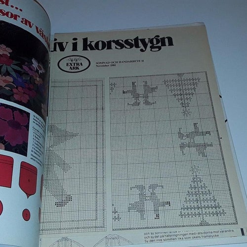 Allt om handarbete nr 11 / 1981 (mönsterark medföljer)