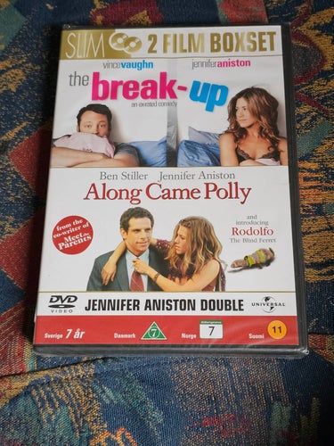 The Break-Up / Along Came Polly - Jennifer Aniston Double (Sv text) INPLASTAD