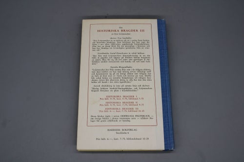 Historiska Bragder av Eric Leijonancker , 1955