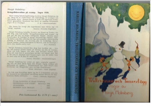 TROLLSVANSAR OCH TOMTESKÄGG Sagor av Margit Holmberg (1943)