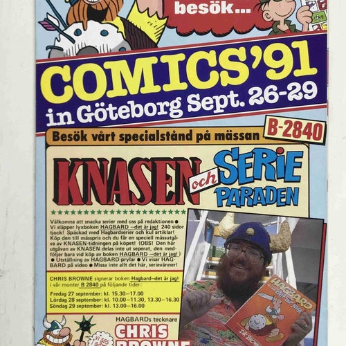 Knasen - 1991:17 VF-NM med pren.reklarmbilaga