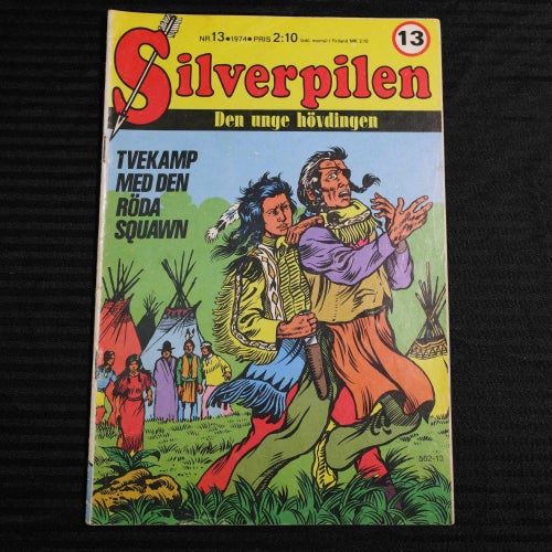 Silverpilen - 1974 - NR 13 - Tvekamp med den röda squawn