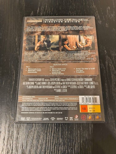 Commando - Director's Cut DVD