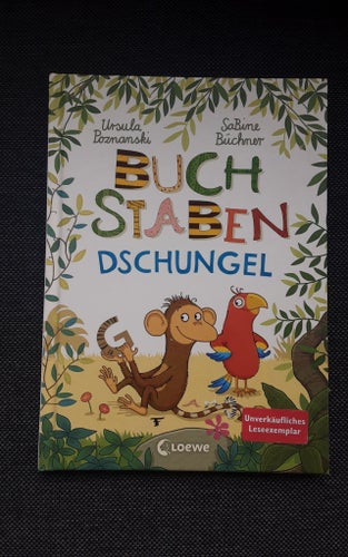 Barnbok på tyska: BUCHSTABEN DSCHUNGEL av Ursula Poznanski, Sabine Büchner, 2019