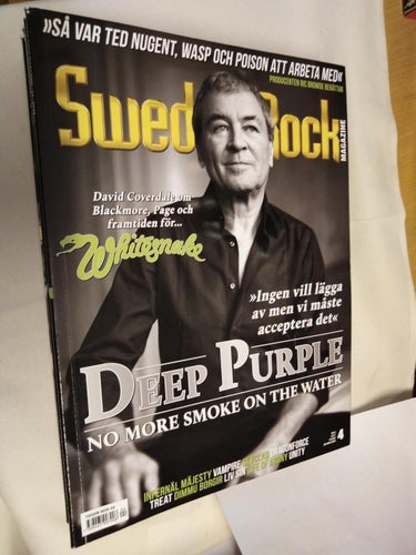 Sweden rock magazine 2017 nr 4 Deep Purple Whitesnake Treat Devil Reignsaw