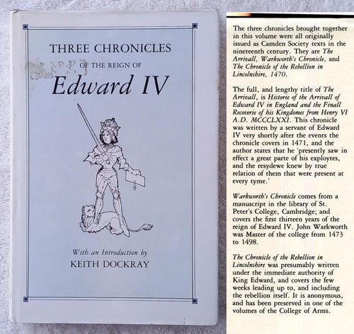 Three chronicles of the reign of Edward IV of England