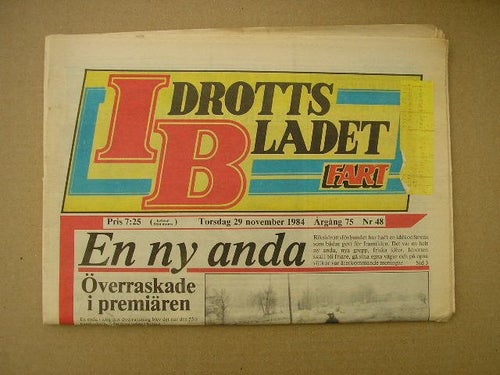 Idrottsbladet Motorsport 1984 Nr.48 m. bl.a. Rally