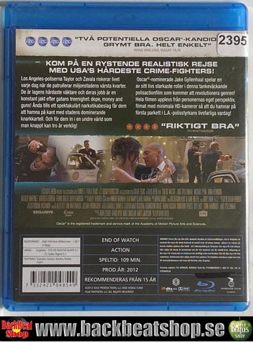 END OF WATCH