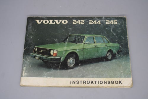Volvo Instruktionsbok 242 244 245