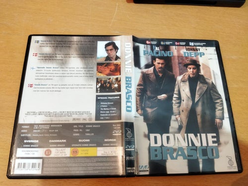 Donnie Brasco, Al Pacino, Johnny Depp. DVD